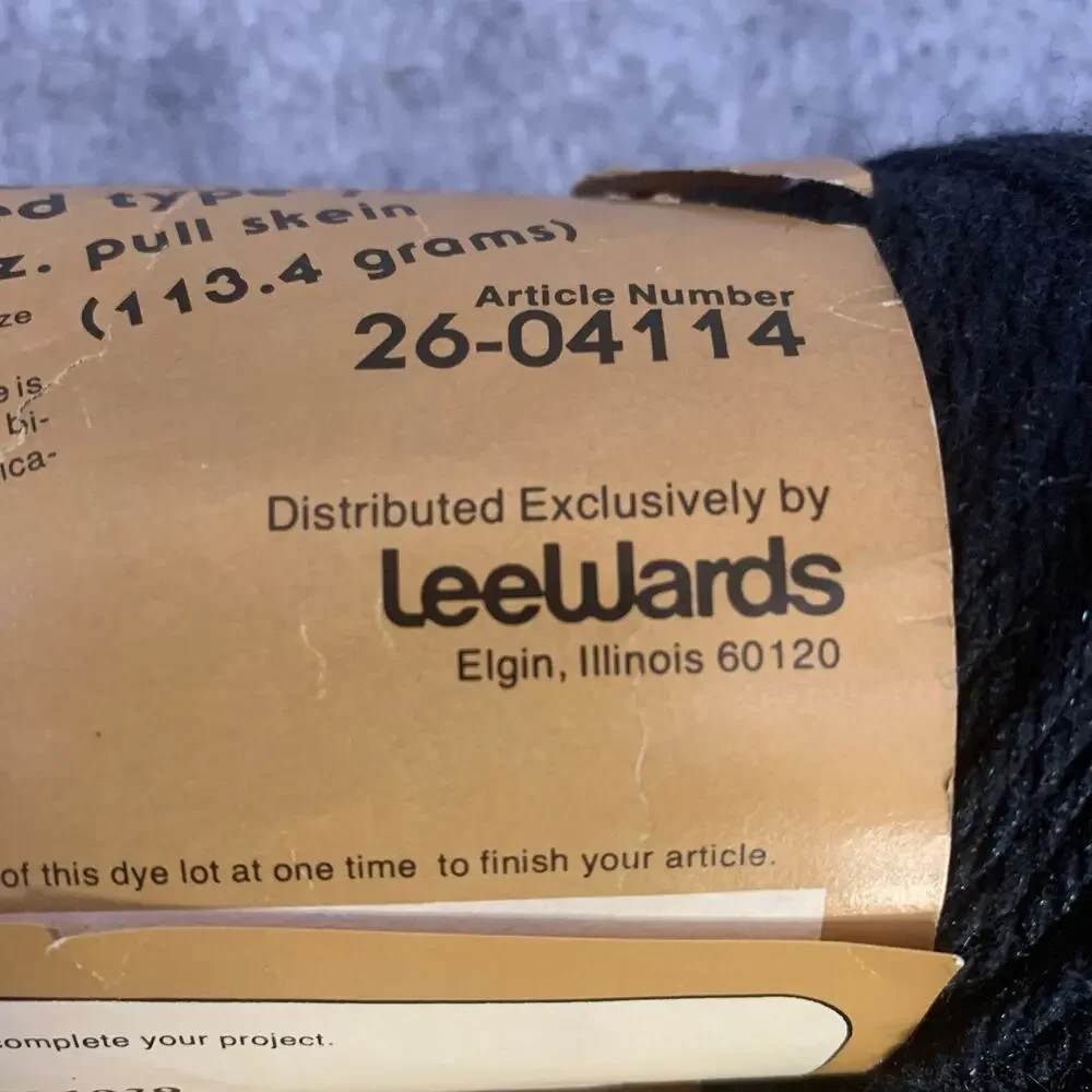 Lee Wards two skeins